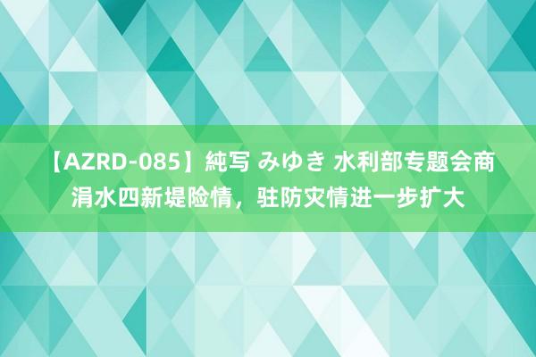 【AZRD-085】純写 みゆき 水利部专题会商涓水四新堤险情，驻防灾情进一步扩大